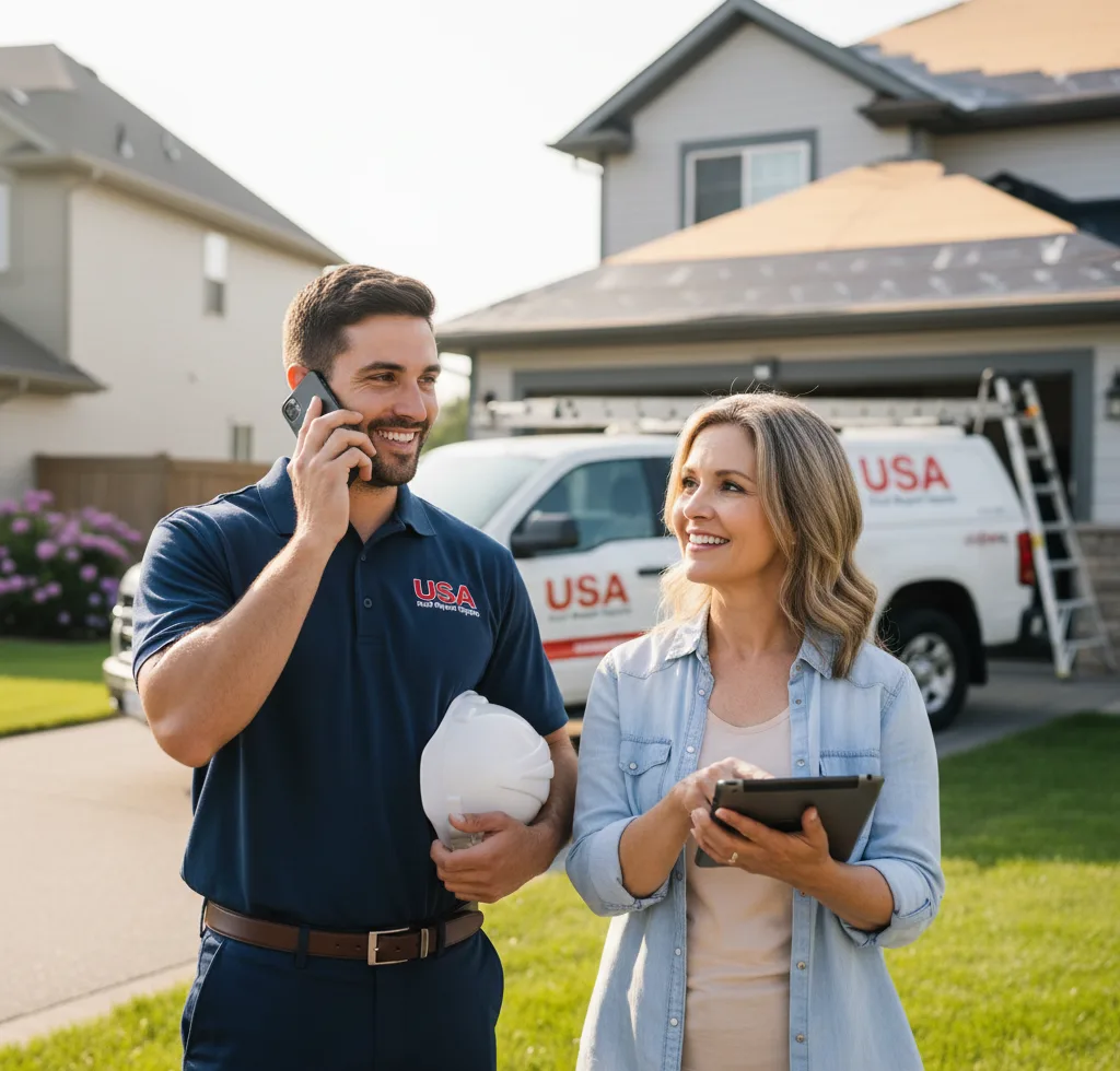 USA Roof Repair Experts customer support in Mcdavid